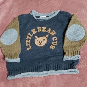 Gymboree little bear cub sweater
